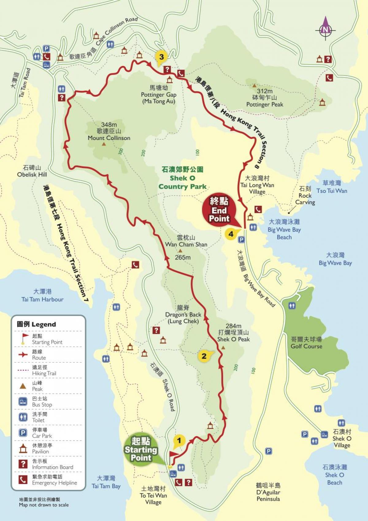 туристичні карти Гонконг