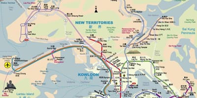 Карти метро Гонконгу