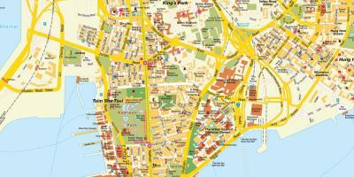 Карта вулиць Гонконгу