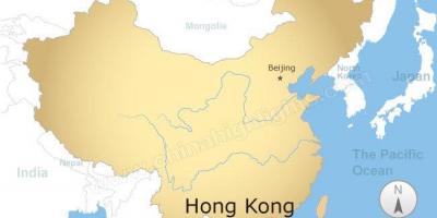 Карта Китаю і Гонконгу