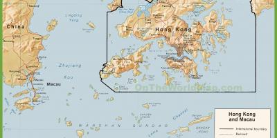 Політична карта Гонконгу