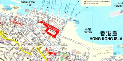 Порт Гонконг карті
